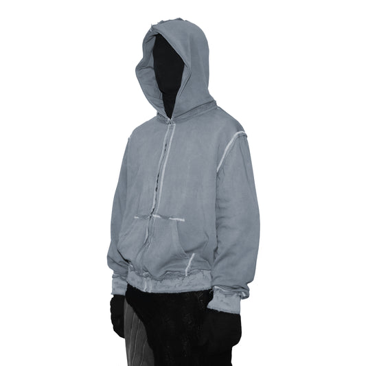 "blank" asphalt hoodie