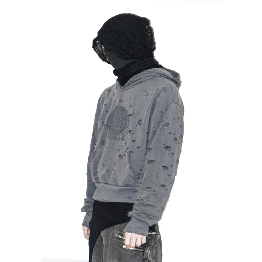Reversible double-sided hoodie