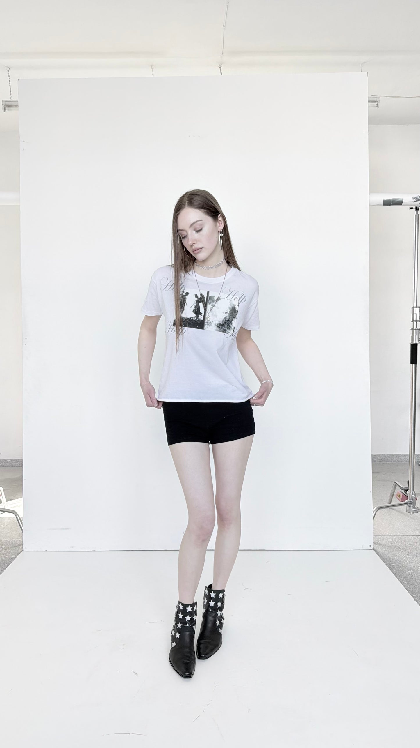 "HELP" t-shirt