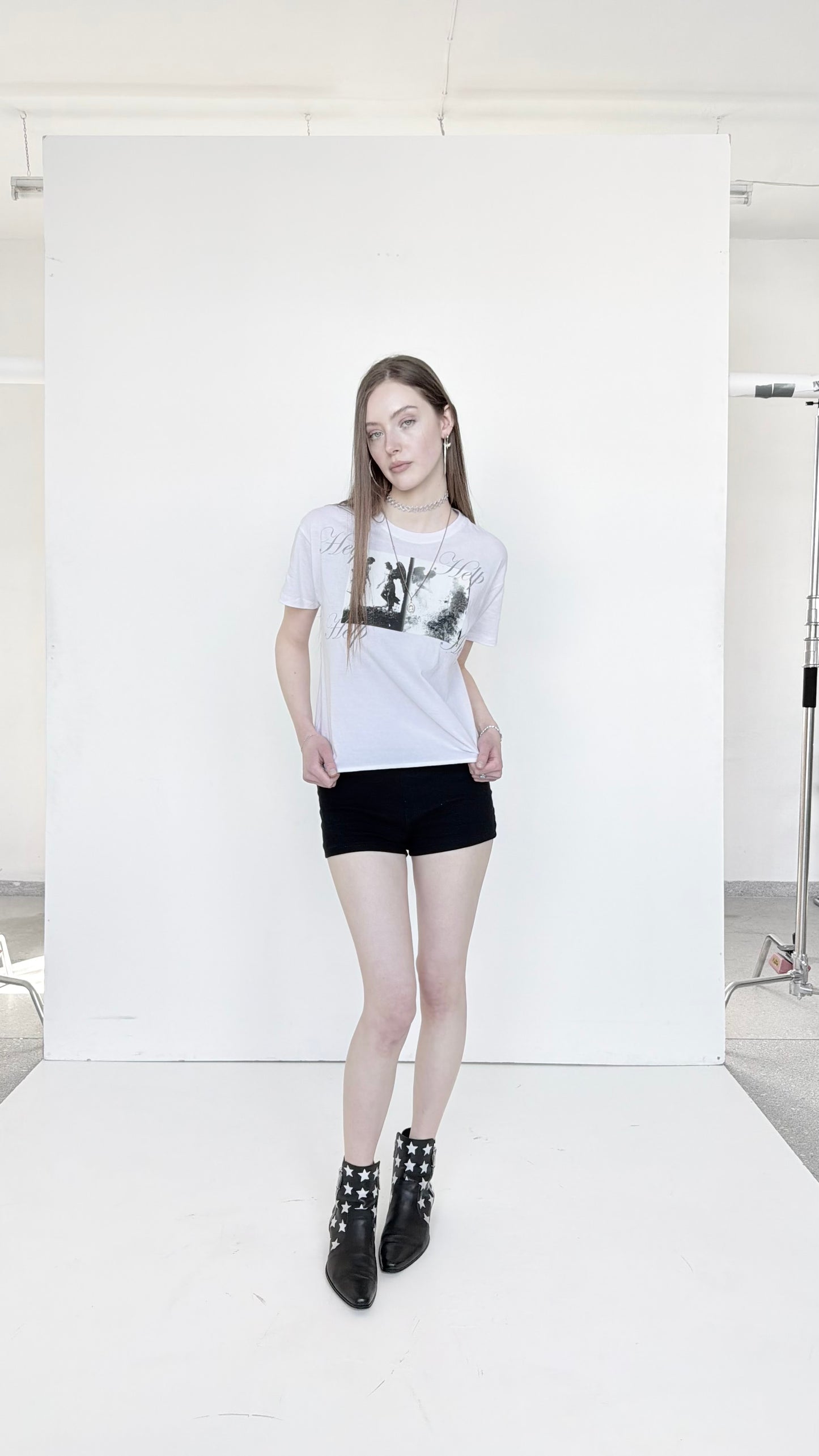 "HELP" t-shirt