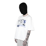 "no gods, no masters" white t-shirt