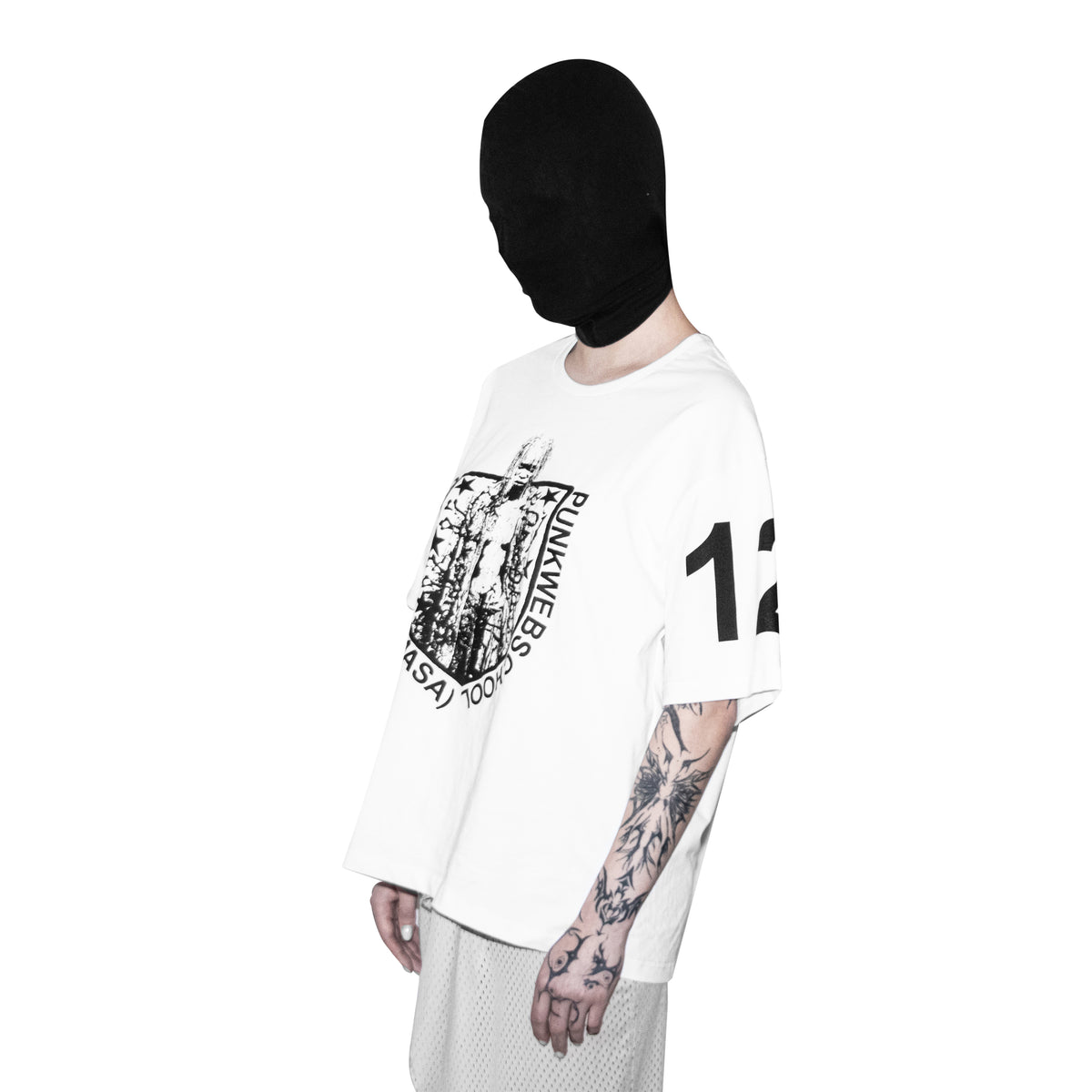 "PunkWebSchool" white t-shirt