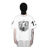 "PunkWebSchool" white t-shirt