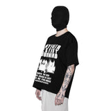 "hotline +380-462-***-669" black t-shirt