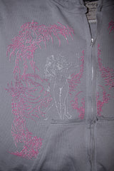 "nymph" szare hoodie