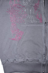 "nymph" szare hoodie